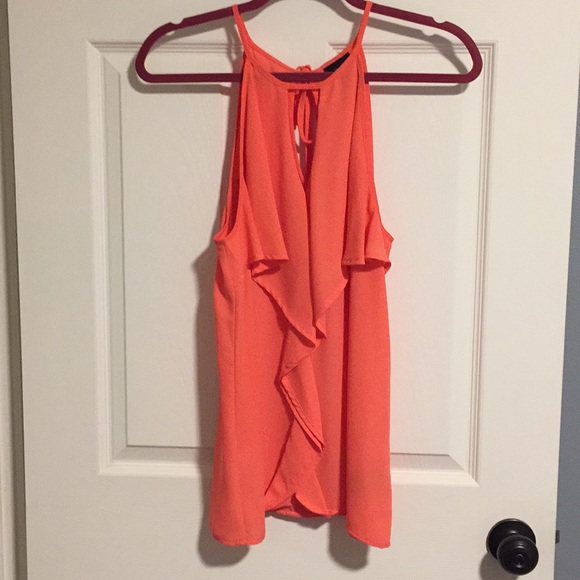 Coral Mossimo flutter top - Picture 2 of 5